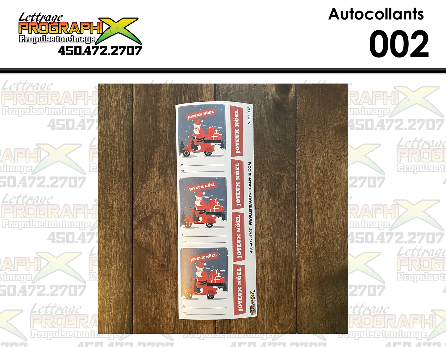 Autocollants 002